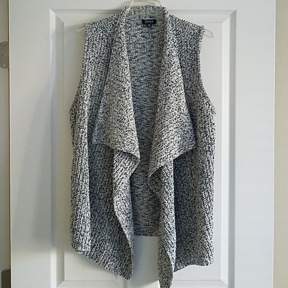 Jones New York Sweaters - JONES NEW YORK Open-Front Sweater Vest - XXL